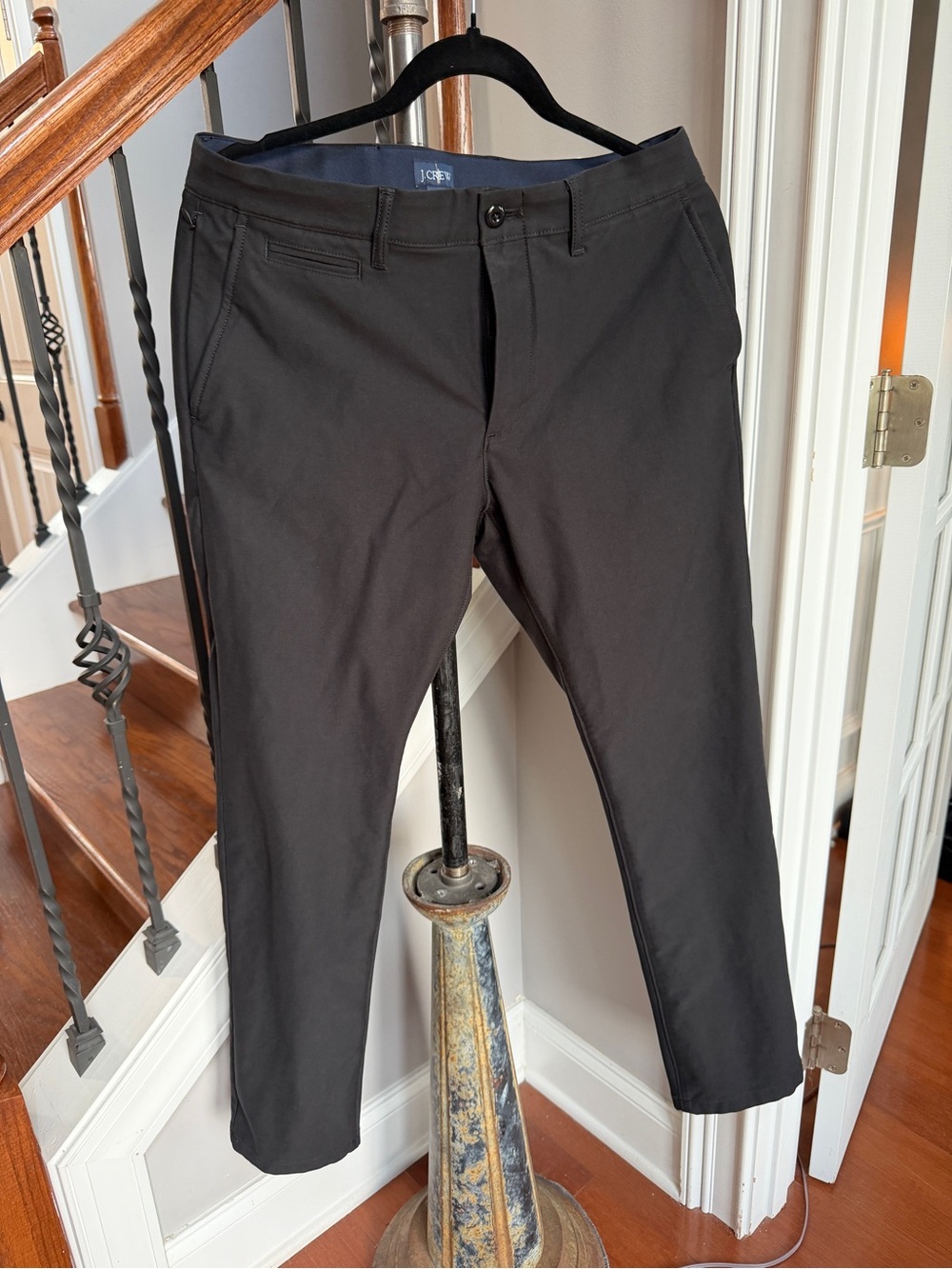 J. Crew Men's Black Chino Pants
